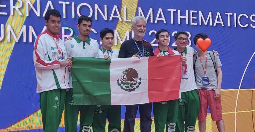 ¡Aplausos! Medallas de oro, plata y bronce para México en la Olimpiada de Matemáticas