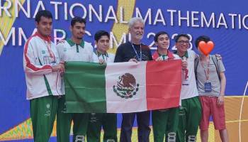 ¡Aplausos! Medallas de oro, plata y bronce para México en la Olimpiada de Matemáticas