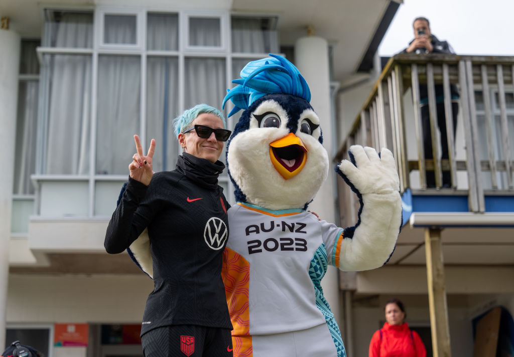 Tazuni ya conoció a Megan Rapinoe 