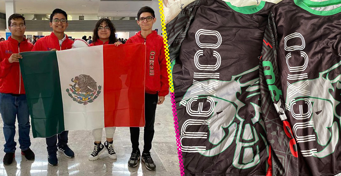 Mexicanos viajan con uniformes prestados a Olimpiada de Matemáticas; conductor de app no los entregó