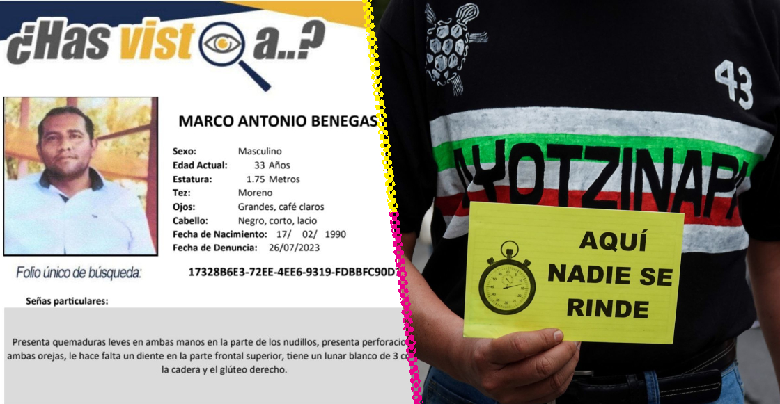 El caso de Marco Antonio Benegas, aspirante a la Normal de Ayotzinapa hallado muerto