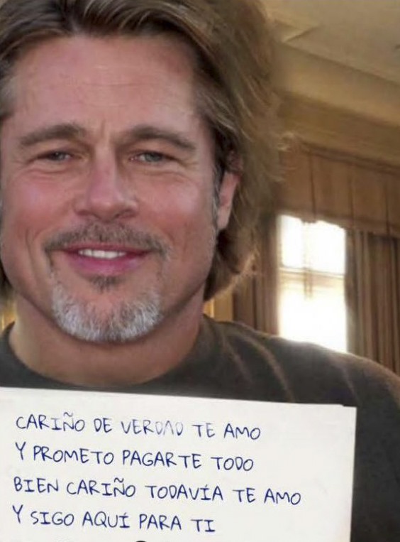 Chale: Brad Pitt falso estafa a mujer por 3 millones de pesos 