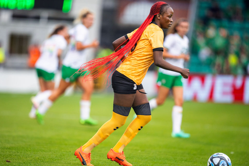Mweemba Lushomo, jugadora de Zambia