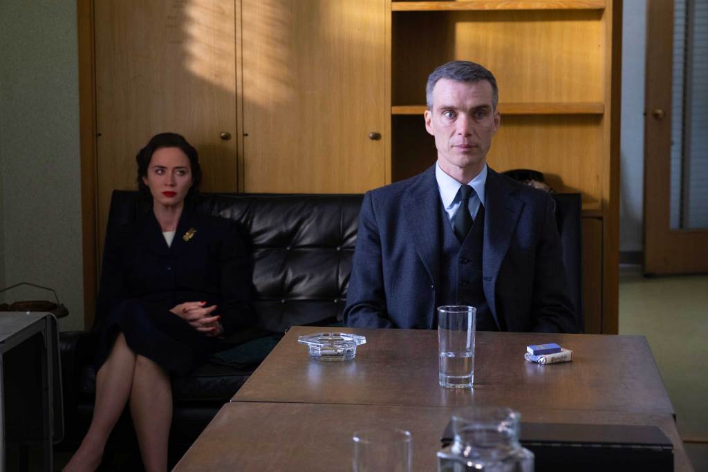 Cillian Murphy y Emily Blunt en 'Oppenheimer'