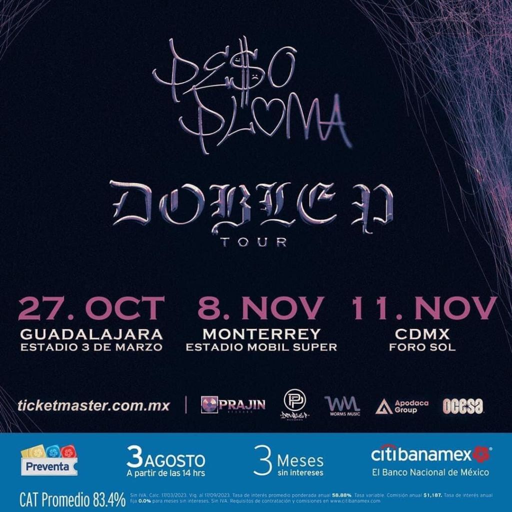 Peso Pluma dará un concierto en el Foro Sol (y acá le contamos los detalles)