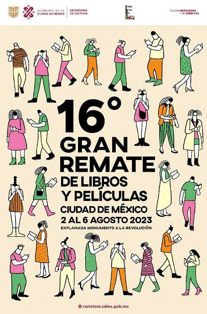 Remate de libros a 10 pesos en agosto