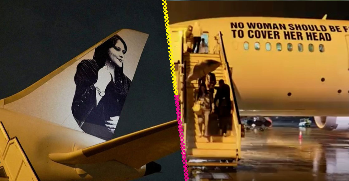 Los poderosos mensajes del avión de Brasil a su llegada a Australia al Mundial Femenil