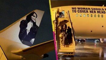 Los poderosos mensajes del avión de Brasil a su llegada a Australia al Mundial Femenil