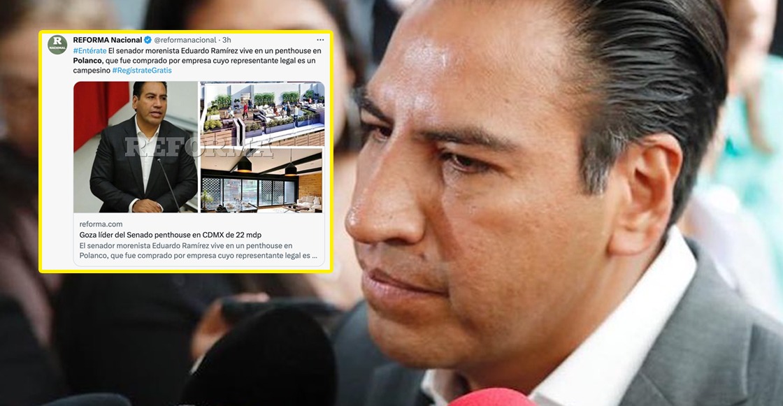 Empresa con prestanombres le da "posada" a senador de Morena en un departamento en Polanco