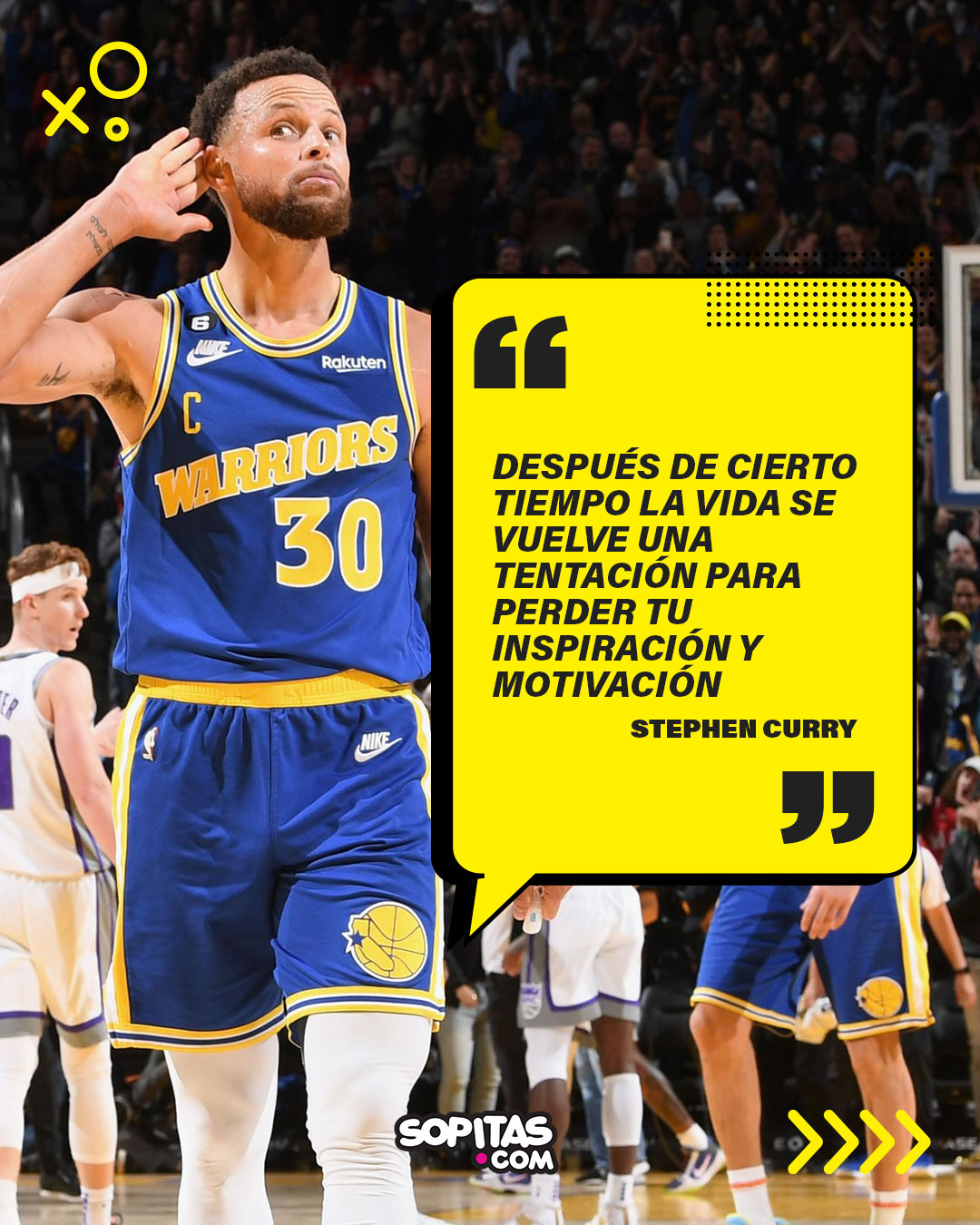 ¿Que tal con esta frase de Stephen Curry?