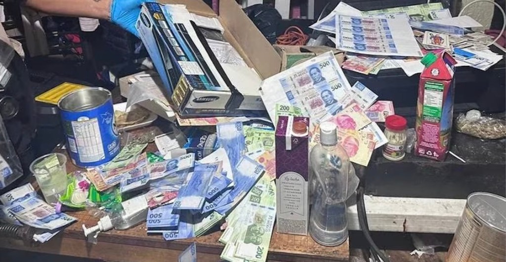Había de 50 y 500 pesos: Desmantelan taller de billetes falsos en Ecatepec