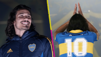 Edinson Cavani vestirá la '10' en el Boca Juniors