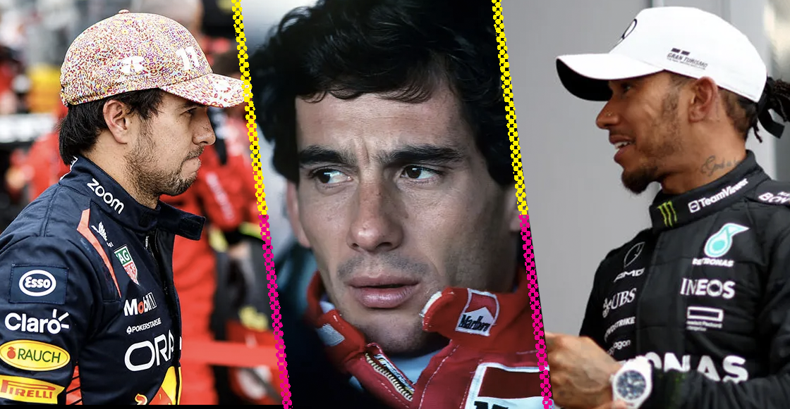 Lewis Hamilton citó a Senna para justificar el toque con Checo Pérez