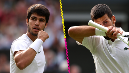 Carlos Alcaraz derrotó a Novak Djokovic en Wimbledon