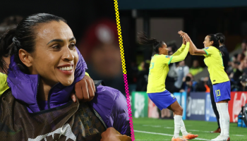 Marta Vieira llora al recordar su camino en el futbol femenil