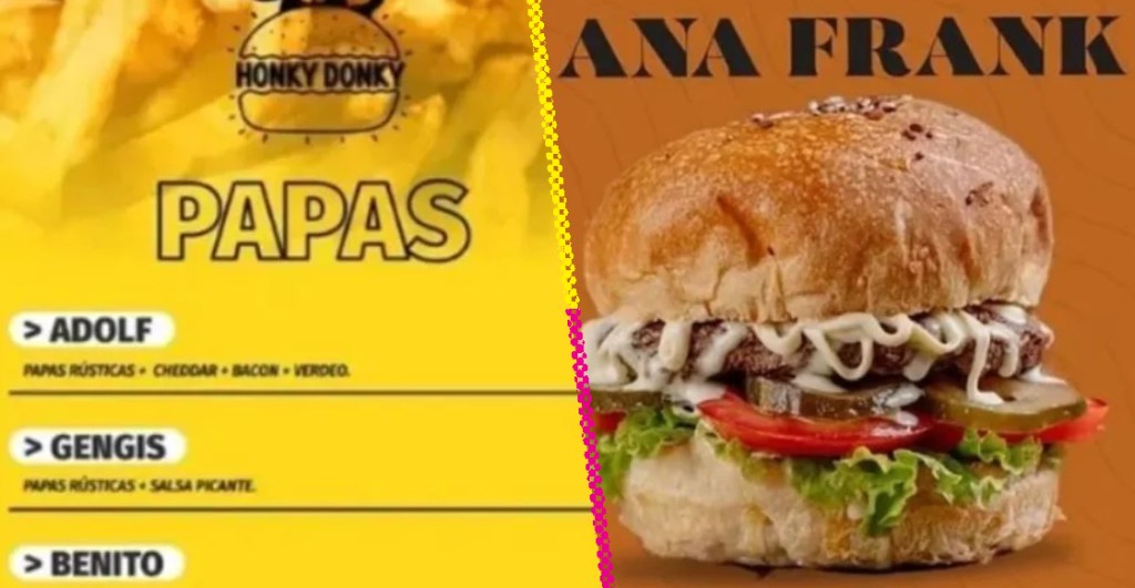 restaurante argentino Ana Frank Hitler