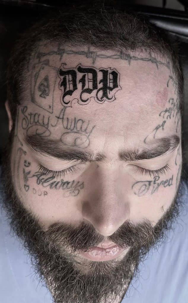 post malone tatuajes