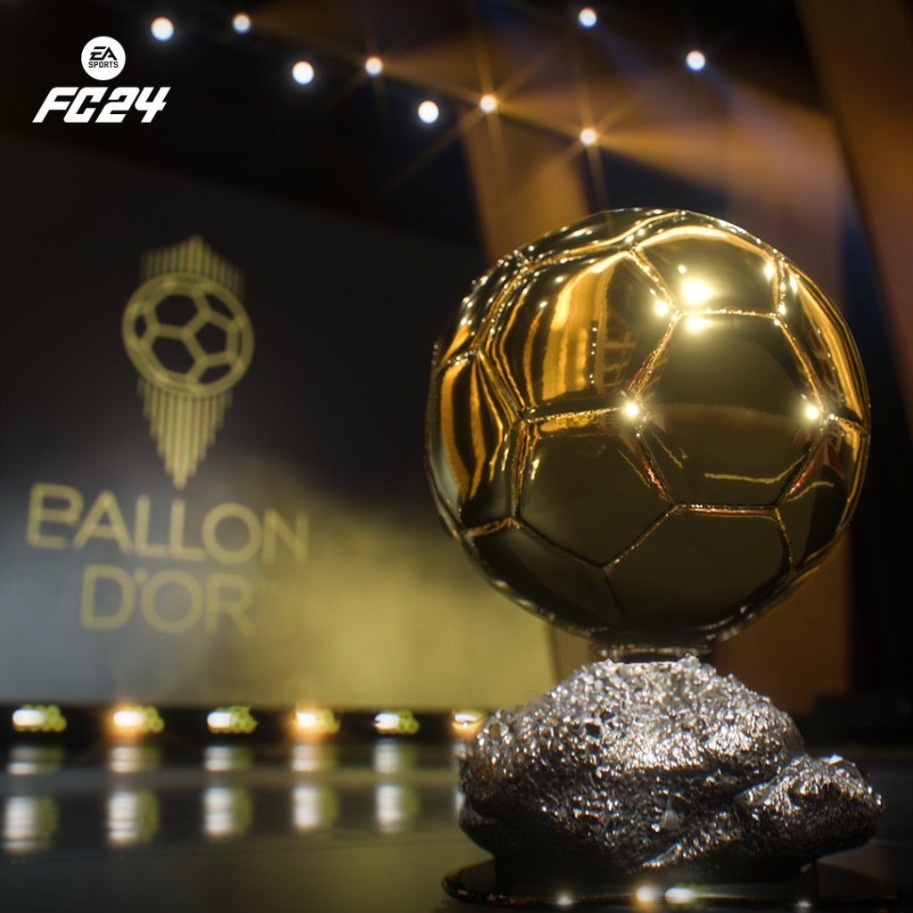 El Balón de Oro en el 'EA Sports FC 24'