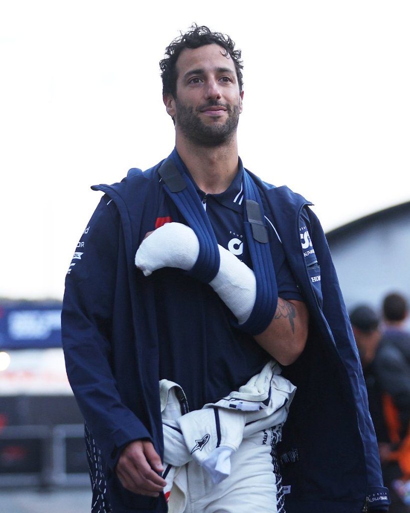 Daniel Ricciardo fue operado en Barcelona