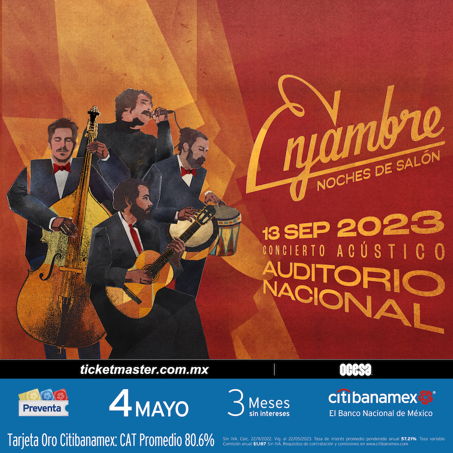 Enjambre en concierto en CDMX