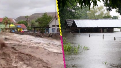 Huracán Hilary en México: Muere hombre al intentar cruzar río con su familia
