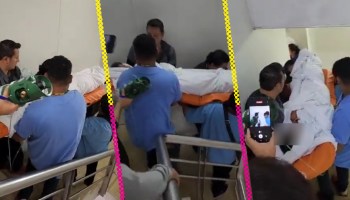 IMSS CDMX: Video muestra cómo bajan a paciente por las escaleras