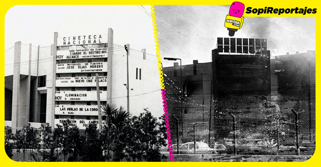 Memoria en cenizas: El incendio que destruyó la Cineteca Nacional