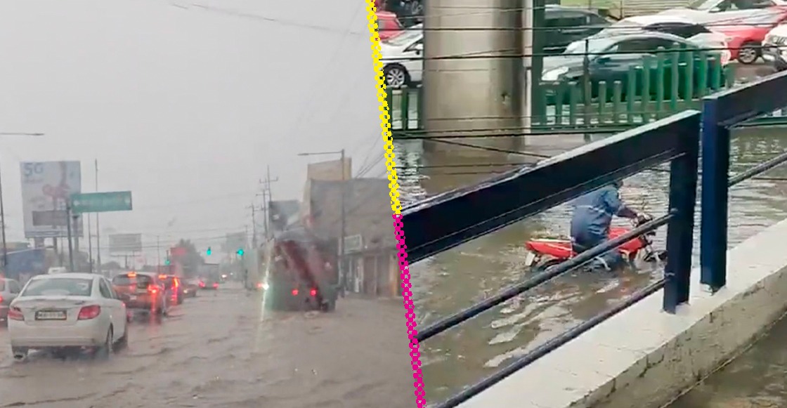 Fotos y videos de la tremenda inundación en Coacalco, Estado de México
