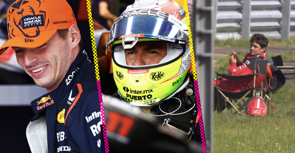 Pole para Max Verstappen en el GP de Países Bajos. Checo saldrá séptimo y choque de Charles Leclerc