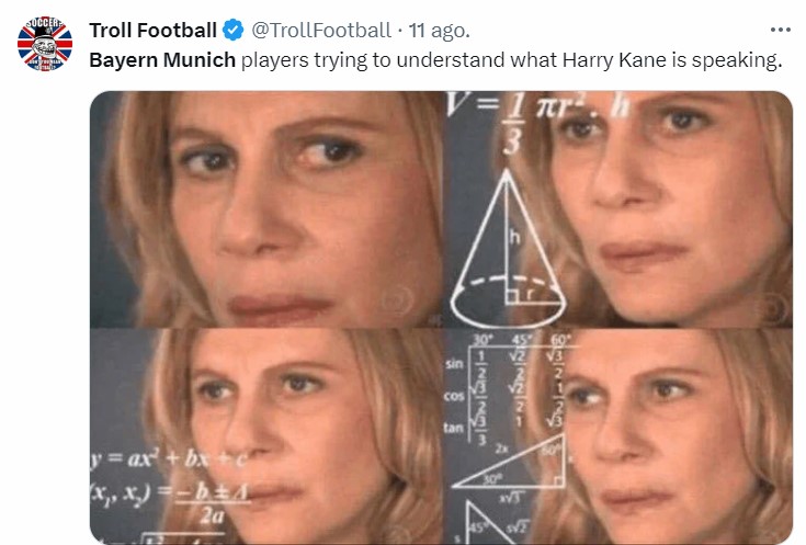 Los memes se burlan de Harry Kane y el Bayern Munich