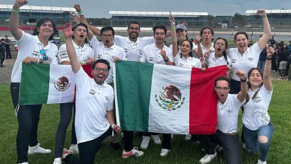 Estudiantes mexicanos buscan apoyos para desarrollar auto tras ganar segundo lugar en Silverstone