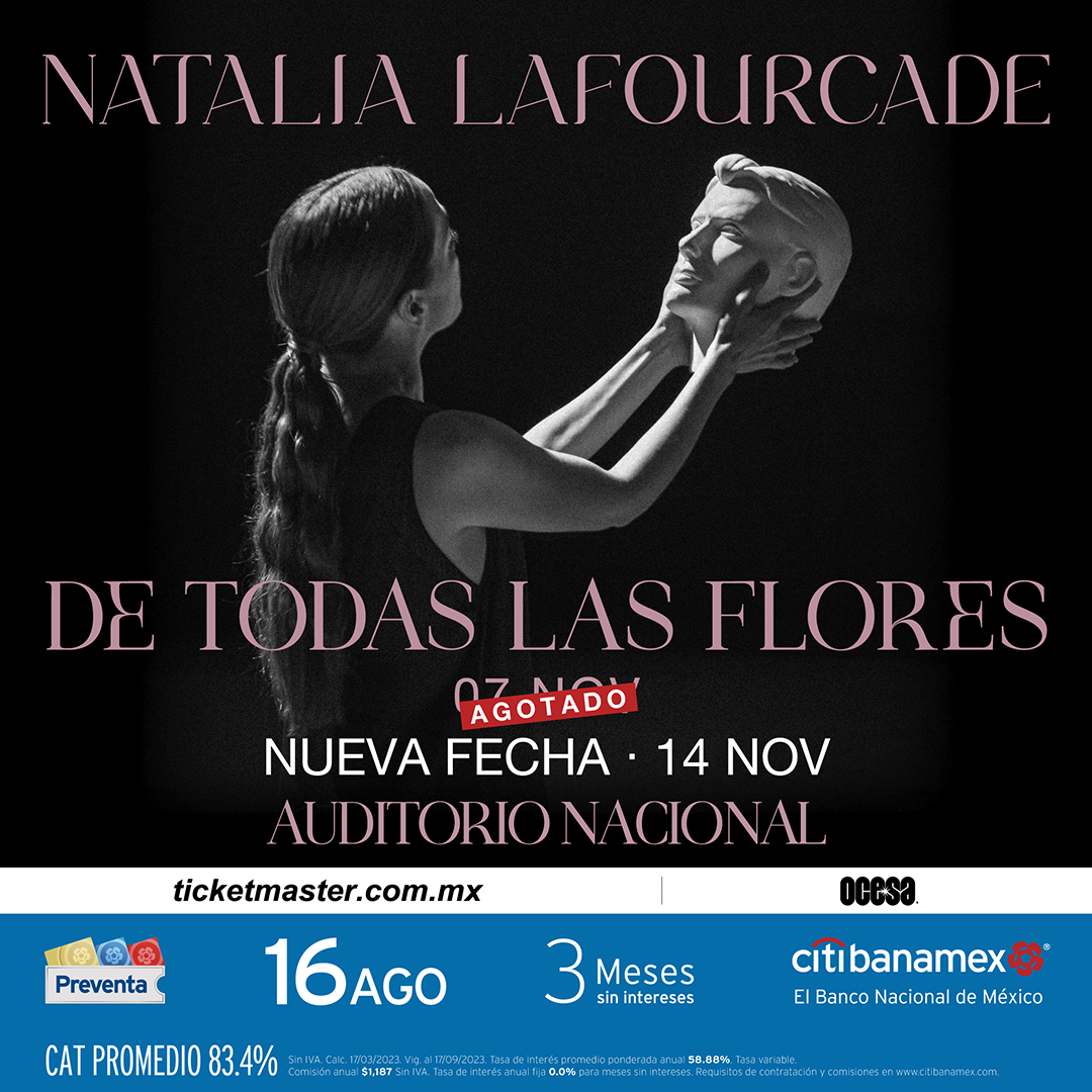 Natalia Lafourcade en concierto en México