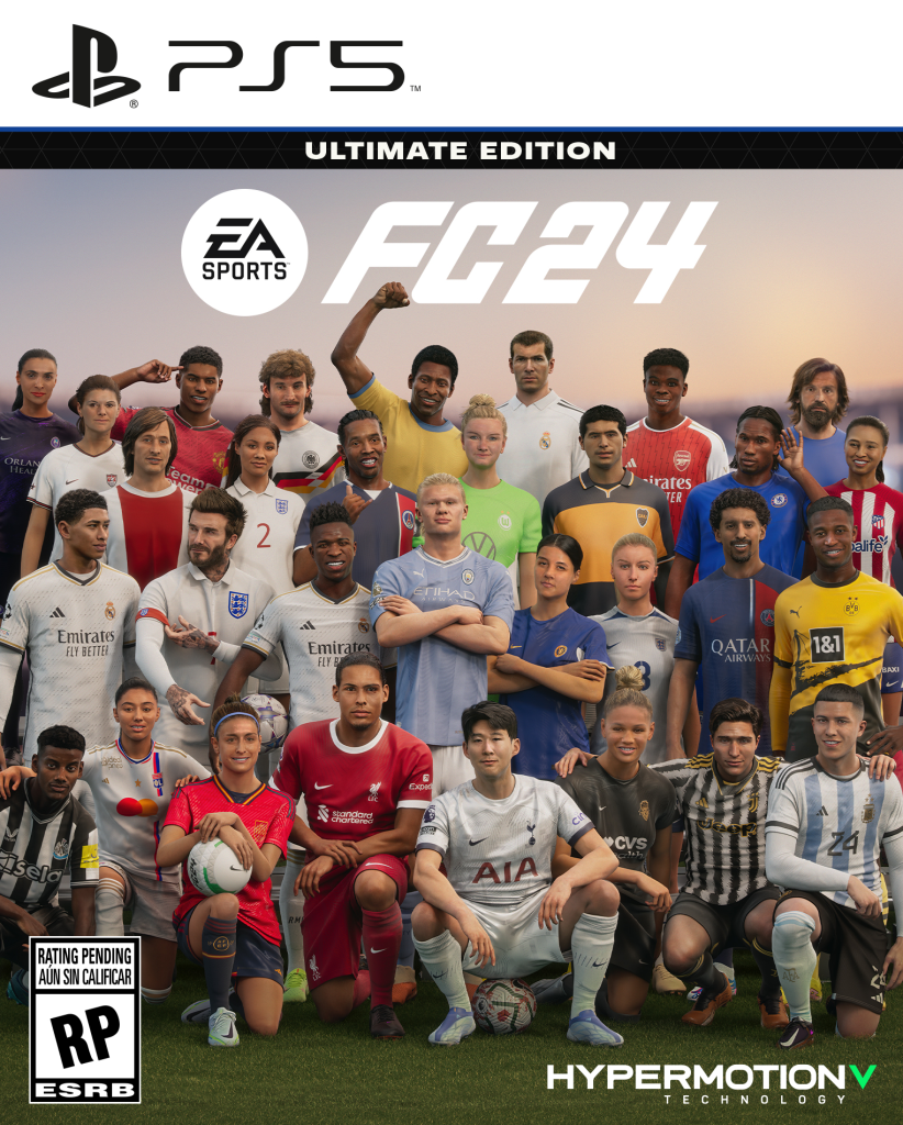 Portada del videojuego 'EA Sports FC 24'