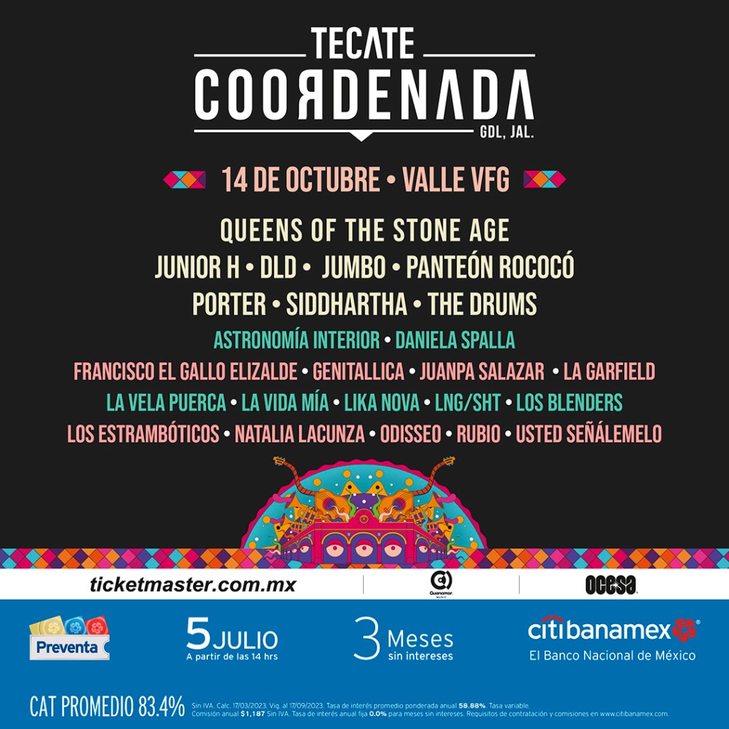 Festival Tecate Coordenada 2023