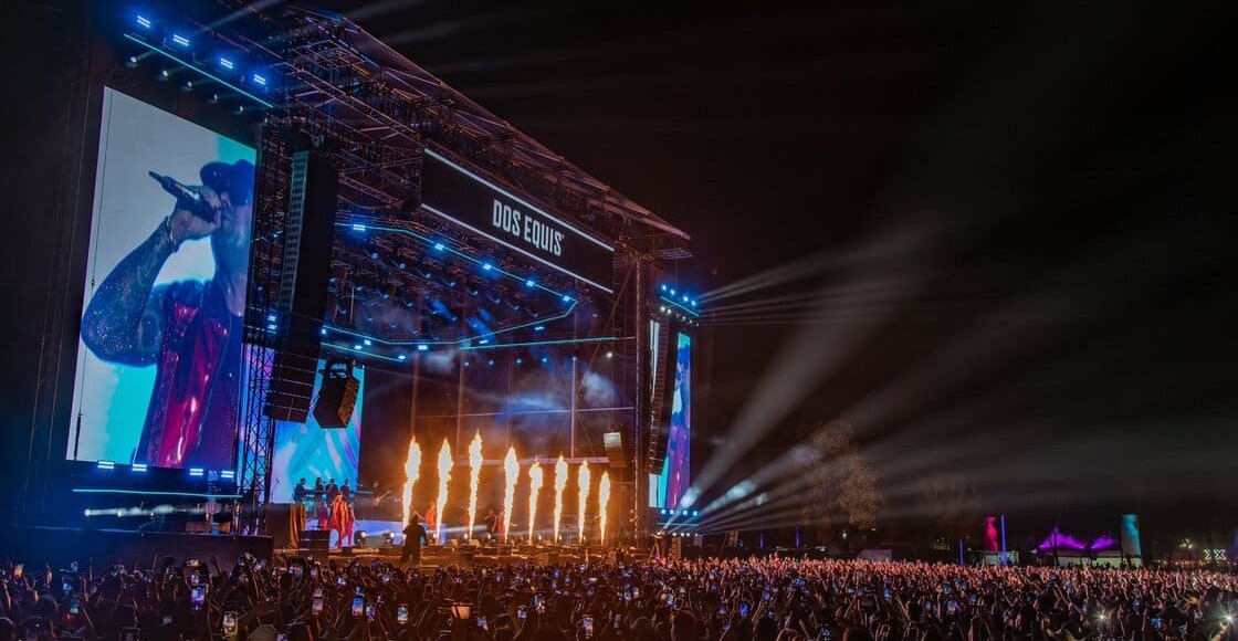 Wisin y Yandel cerrando el festival Dale MIXX 2023