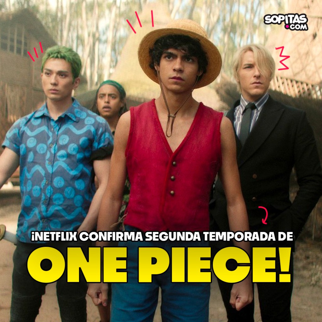 Netflix renova One Piece para a segunda temporada! #onepiece