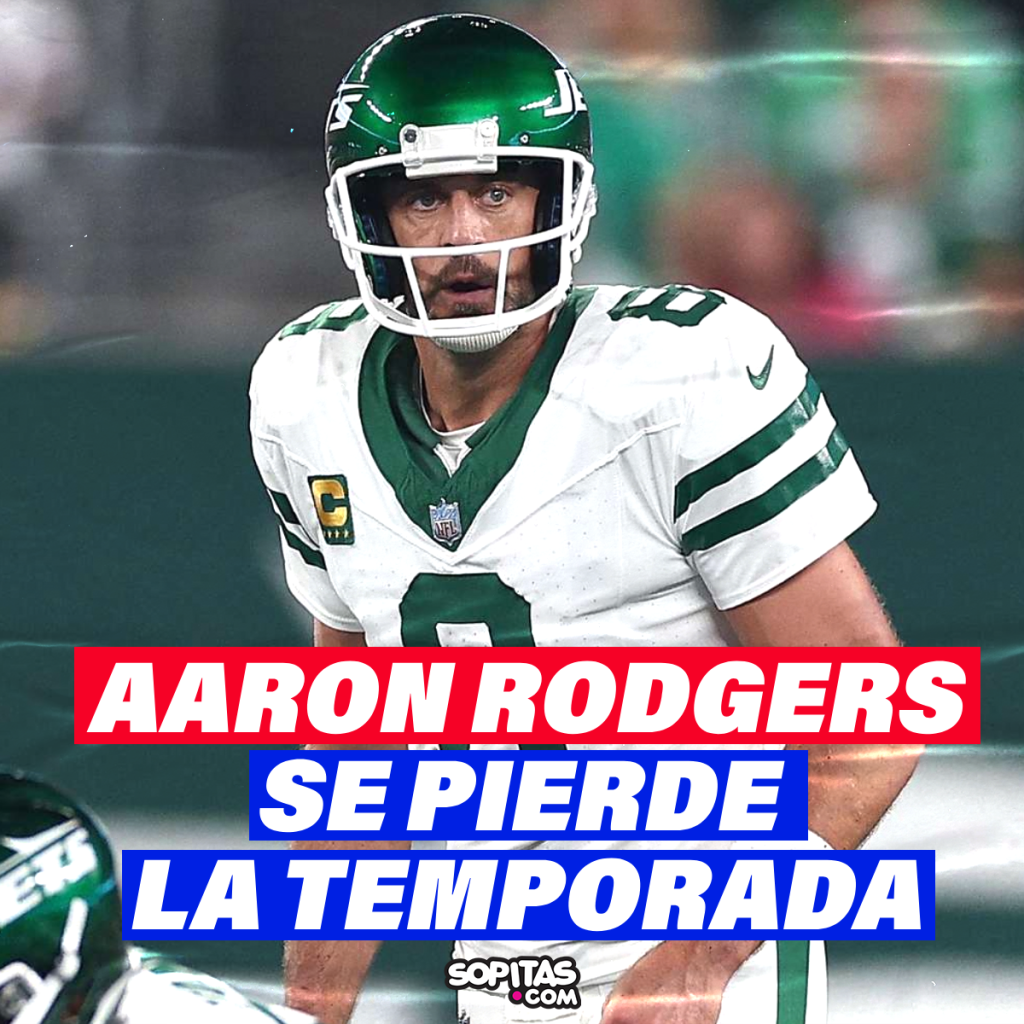 Aaron Rodgers se pierde toda la temporada 2023 de la NFL
