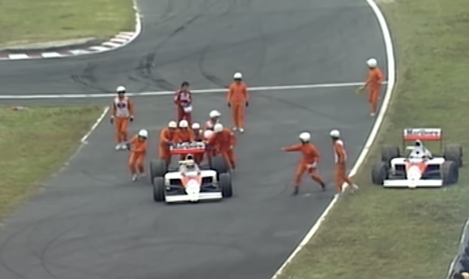 Ayrton Senna en el GP de Japón 1989