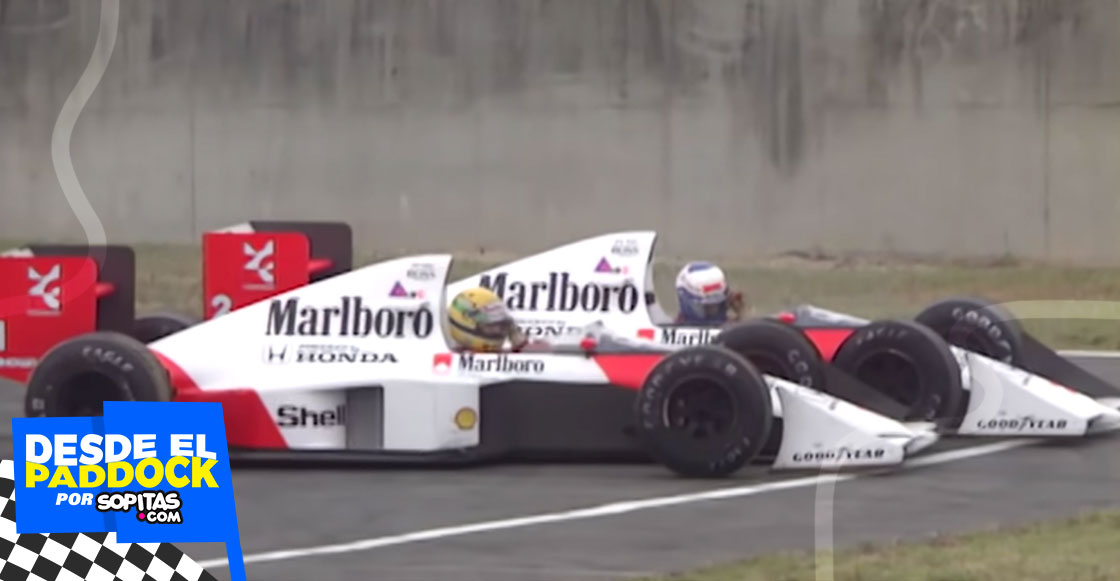El Gran Premio de Japón que rompió la relación entre Ayrton Senna y Alain Prost