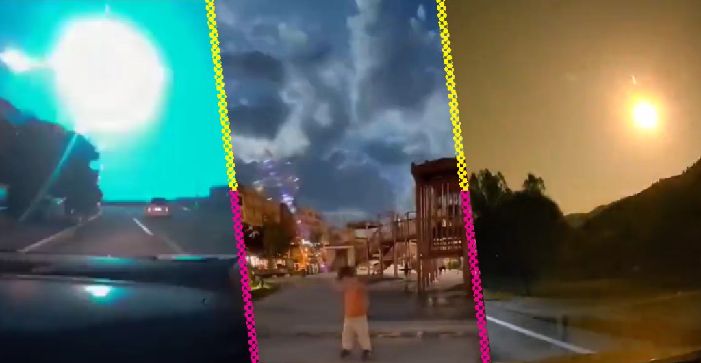 Meteorito iluminó la noche en Turquía y los videos son increíbles