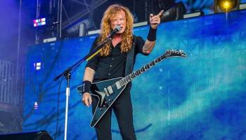 Así fue como Dave Mustaine corrió a la seguridad en un concierto de Megadeth