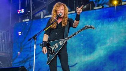Así fue como Dave Mustaine corrió a la seguridad en un concierto de Megadeth