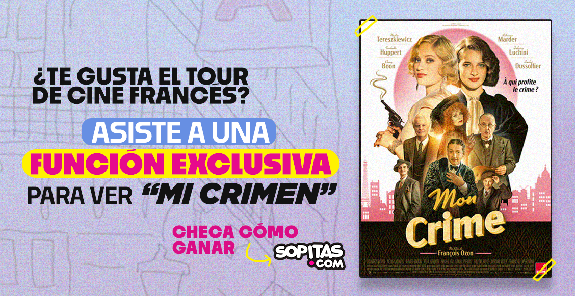 ¡Te llevamos a una función exclusiva de 'Mi crimen' del Tour de Cine Francés 2023!