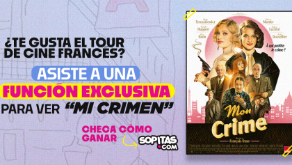 ¡Te llevamos a una función exclusiva de 'Mi crimen' del Tour de Cine Francés 2023!