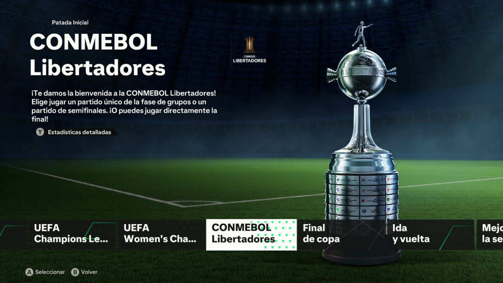 También de Copa Libertadores 