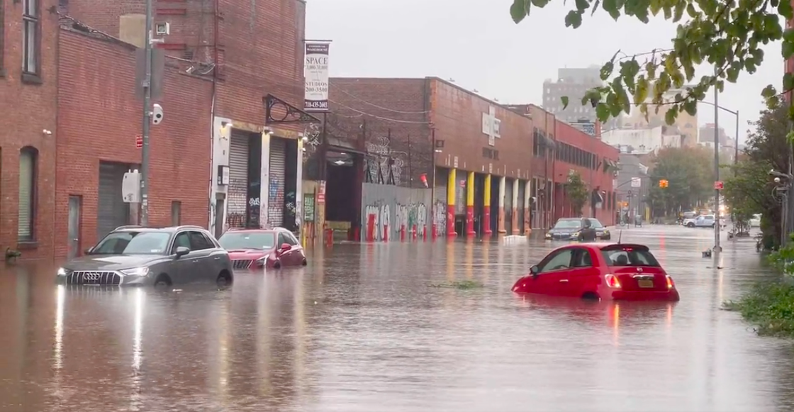 Inundaciones en Nueva York.