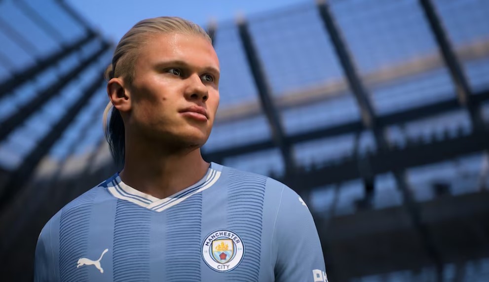 Haaland en el videojuego 'EA Sports FC 24'