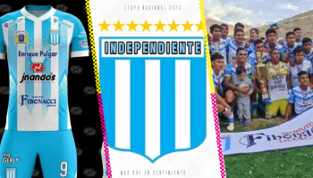 Club de Perú usa el nombre de Independiente y el escudo de Racing, eternos rivales