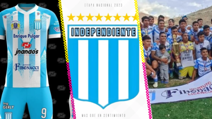 Club de Perú usa el nombre de Independiente y el escudo de Racing, eternos rivales