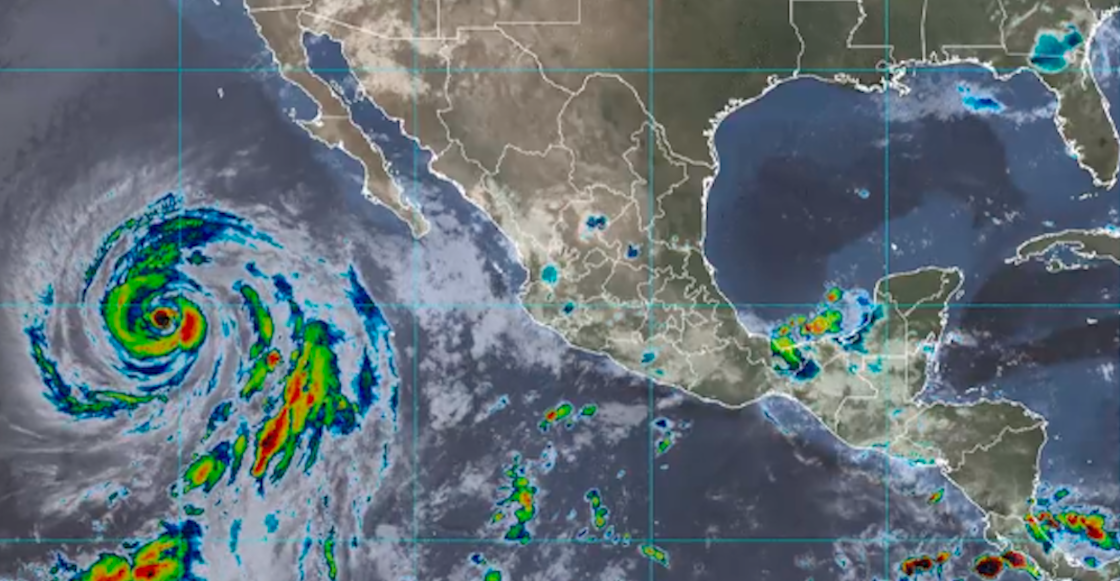 Los huracanes Jova y Lee